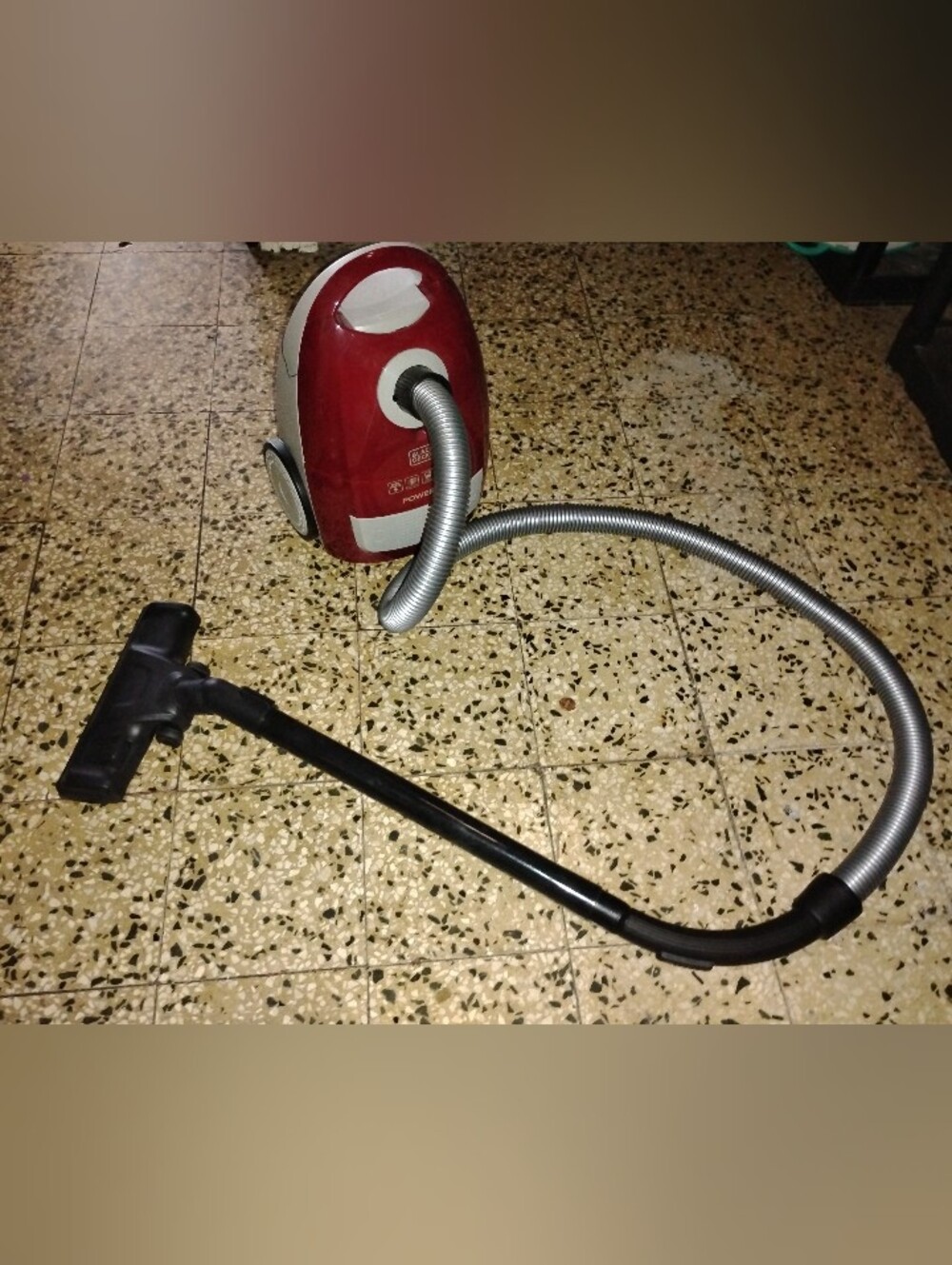 Vacuum Cleaner Canister - Red